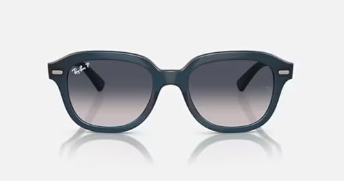 Image of Ray-Ban womens Rb4398f Erik Low Bridge Fit Square Sunglasses