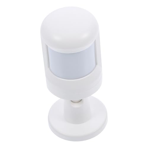 Hoement PIR Bewegungsmelder mit Weitwinkel Infrarotsensor Kabelloser Körperdetektor App Benachrichtigung für Intelligente Haussteuerung Energiesparend bis Jahre Batterielaufzeit Weiß