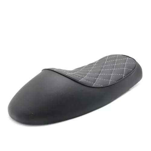Asiento joroba retro con acabado artesanal para Honda CL360