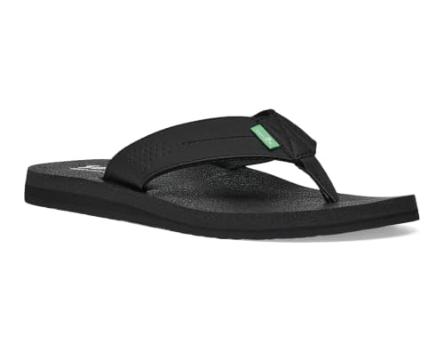 Image of Sanuk Mens Beer Cozy Coaster | Flip Flops for Men | Mens Sandals | Beach Sandals | Supportive & Lightweight | Memory Foam Footbed