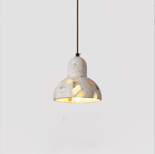 Lustre Terrazzo E27 et lampe suspendue vintage pour deco chambre et salle a manger moderne