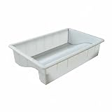 kowaku Molde para Bordillo de Hormigón S-Forma Herramienta Plástica para Vertido Consistente de Bordillos Molde Perfilado de Drenaje Adecuado para Públicas y Paisajismo Exterior, 60x35x13-7cm Tipo S