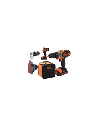 BLACK+DECKER Blac Multitool MT218S1A-QW