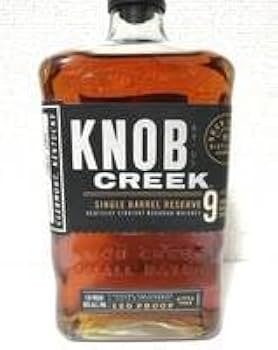 Amazon.co.jp: KNOB CREEK ノブクリーク 9年 シングルバレル 750ml 120
