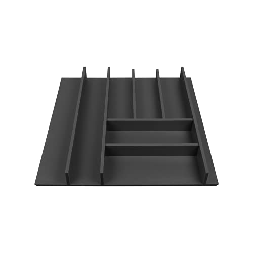 Range-couverts gris orion Elletipi compact anti-glisse facile à nettoyer
