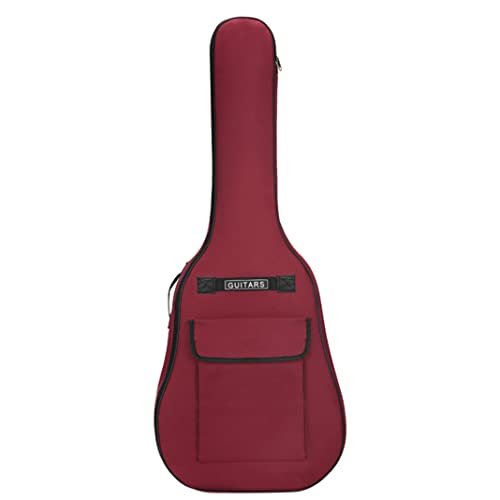 Bolsa de guitarra para 40/41 pulgadas 600d tela Oxford ajustable guitarra bolsa impermeable suave...
