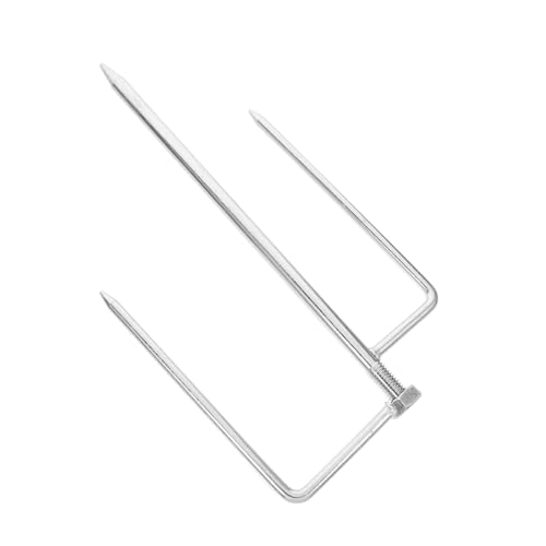 INOOMP Sombrilla De Patio Piqueta De Tierra para Playa Soporte De Parasol Resistente para Césped Anclaje Portátil para Sombrillas Exteriores