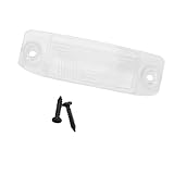 【Matériau】Le couvercle de feu de plaque d'immatriculation arrière automobile est fabriqué en PP, structure légère et transparente