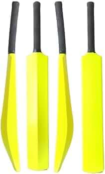 Rexzen Plastic Cricket Bat, Full Size Double Blade, 34" x 4.5", Heavy Duty Plastic, Yellow-picture-28