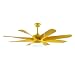 Produktbild Deckenventilator mit Licht Ventilator Lampe 60 Zoll Deckenventilator Home Smart Wohnzimmerlampe Mit Fernbedienung Unsichtbare Frequenzumwandlung LED Deckenventilator Licht Deckenventilator mit Beleuch