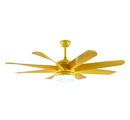 Ventilateur de plafond avec lampe grand modèle 60 pouces plafonnier LED