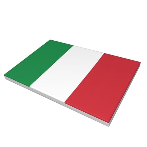 Drapeau italien image décorative pour raviver un mur blanc de salon - 2