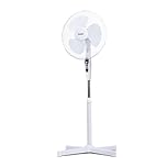 Goldair 40cm Select Pedestal Fan with 3 Speed Settings, White
