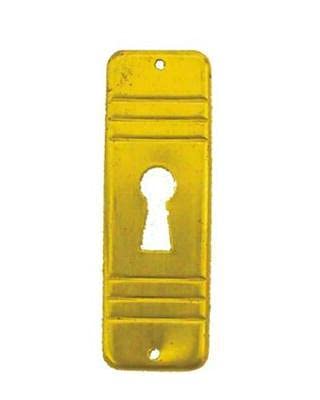 Staffa Per Mobili Antikhof In Ottone Anticato - Misura 6,3 X 14,5 Cm - Codice AML 62 - Foto 11