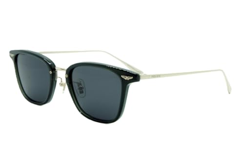 [ポリス] カスタムサングラス VPLQ54J-05CB(49SIZE) BLACK POLARIZED 偏光レンズ 可視光線透過率15％ メンズ レディス 国内正規品 DERIGO JAPAN ユニセックス ドライブ 釣り
