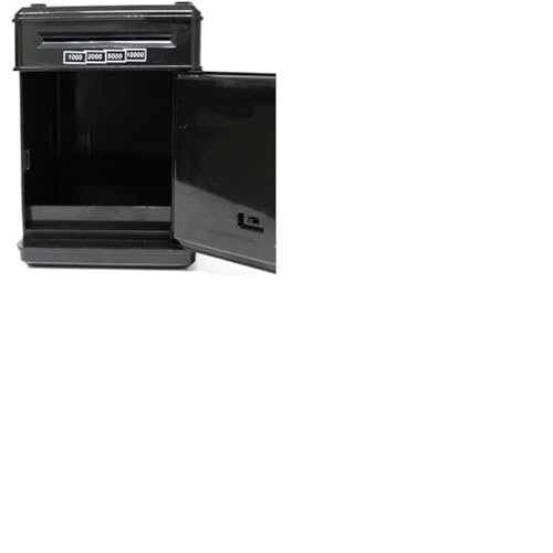 Mini Cofre Eletrônico Digital Senha 4 Dígitos Notas e Moedas (PRETO)