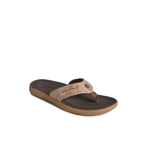 Image of Sperry Men's Baitfish Leather Flip Flop Sandal