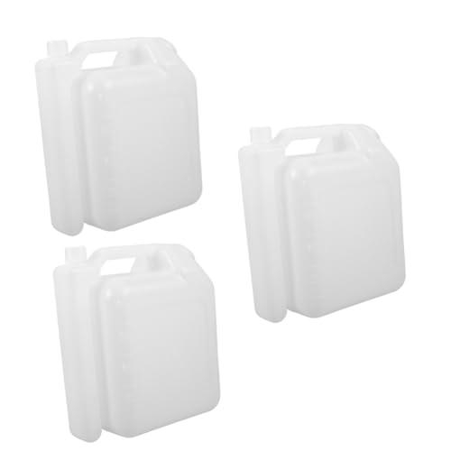 Uonlytech 3pcs Oil Mixing Bottle for Gasoline Petrol Mixing Tank for Two- Engines Easy Pour Design for Accurate Oil Ratio for Motorcycles and Outdoor Equipment