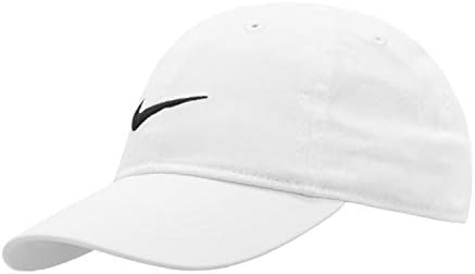 Nike Children's Apparel Kids' Little Classic Twill Basball Hat, White, 4/7