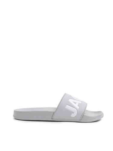 Image of JACK&JONES Men's Logo Print Pool Sliders