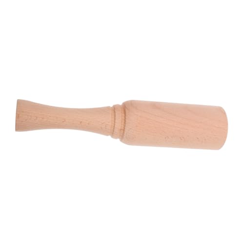 iplusmile Maillet Bois De Hêtre Compact Pour Artisanat Du Cuir Maillet De Sculpture Robuste Avec Prise Main Confortable Outil à Main Pour Travail Du Bois Et Bricolage