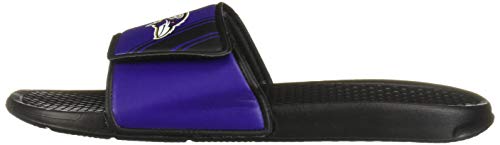 Image of FOCO mens NFL Team Logo Legacy Sport Slide Sandals