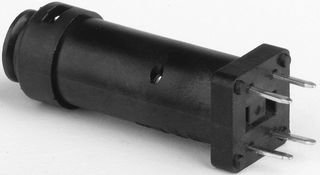 SCHURTER 3101.0040 FPG4 5 x 20 mm 400 V 16 A Shock Safe Slotted Cap Thermoplastic Fuseholder - 5 Items