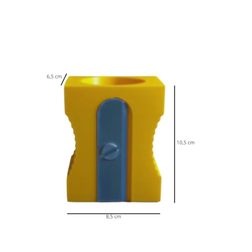 Porta lapis Decorativo Amarelo