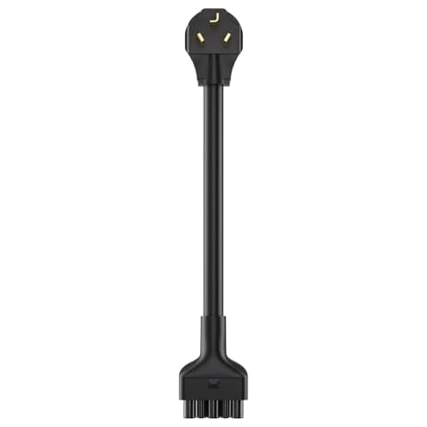 MUSTART Connector Adapting Plug for NEMA 10-30 enables Intelligent Plug Identification and Auto-Adjusts The Maximum Safe Current 40A Tesla Charger Cover
