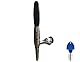 tsingseen life Bierhahn Chrom Keg für Kaltkaffee und Bier Nitro, Homebrew Kegerator Tower Tap mit Hahngriff aus Kunststoff, Schwarz Standard