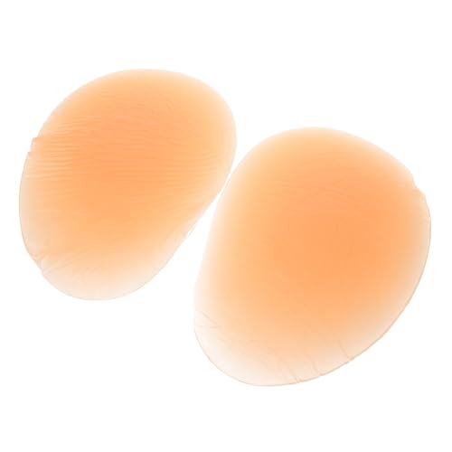 OUNONA 1Pair Silicone Calf Pads Adhesive Women Calf Support for Correcting Leg Imperfections Soft Comfortable Design Reusable and Washable for Crooked Thin Legs Skin