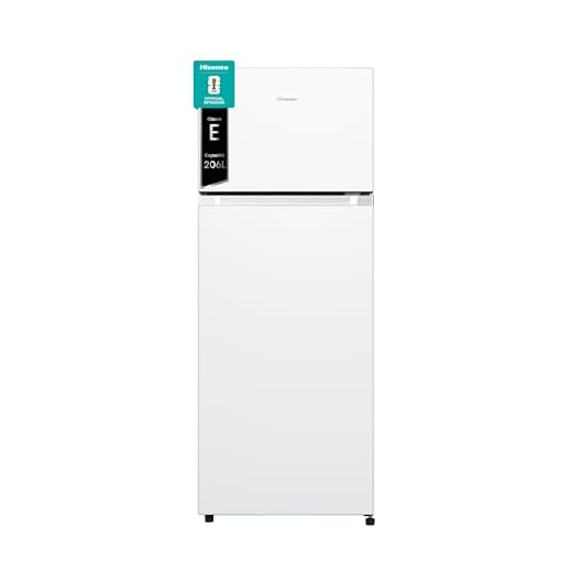 Hisense MTM55205E Frigorifero Doppia Porta a Libera Installazione Modello 2023, 206 L, Bianco