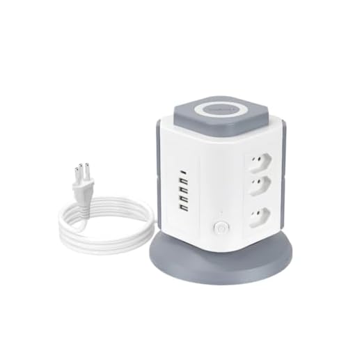 Coibeu WKC-HY503-WXC (9 tomadas + 4 USB-A + 1 USB-C)
