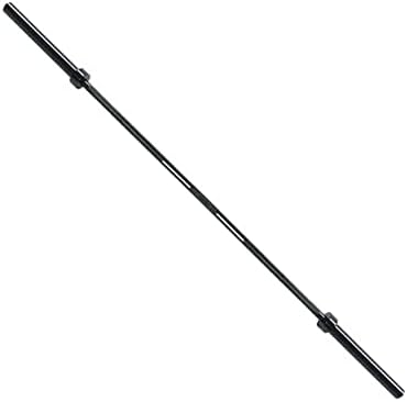 Olympic Bar for Weightlifting and Power Lifting Barbell, 700-Pound, Black