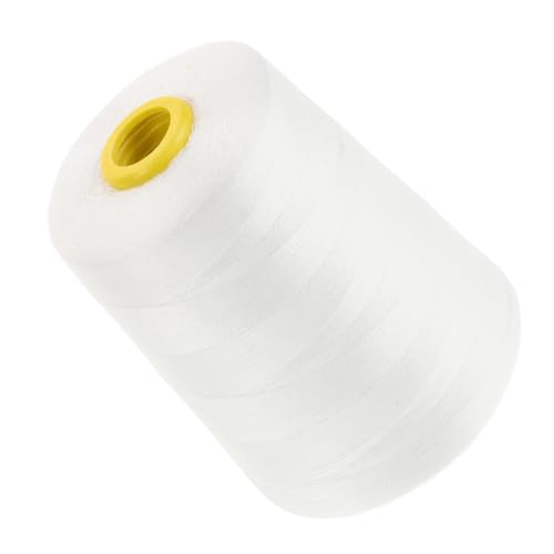 Hilo de costura blanco de algodón 1 rollo miniatura 1