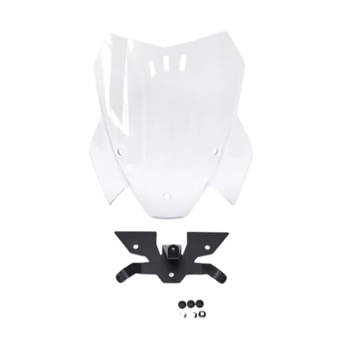 Pare-brise BMW S1000R anti-turbulence déflecteur moto clair 21-24
