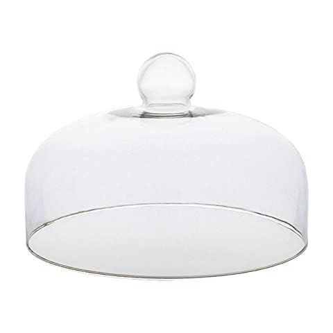 Campana Tartas Transparente Cristal Cubierta de Polvo de Alimentos Cover
