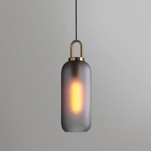 Luminaire de plafond nordique suspension en verre réglable design d'architecte
