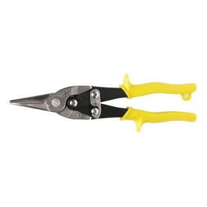 PART NO. CTG58021 Wiss M3R Aviation Snips, Yellow Handle, Straight Cut