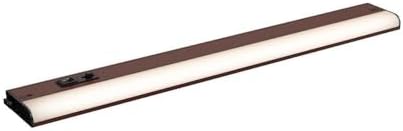 Maxim Lighting UCL-89875BZ CounterMax 5K Lite - 12W 1 LED Under Cabinet-1 Inches Tall and 24 Inches Length, Finish Color: Bronze