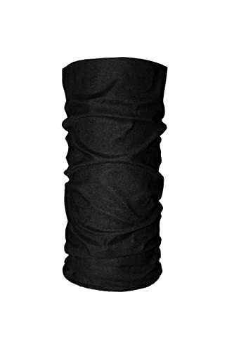 $averPak 2 Pack - BodyForge Neck Gaiter Cooling Face Bandana Shield Mask Scarf Cover Seamless Tube Headwear Magic Sport Headband Headwraps for Men Women (Black)