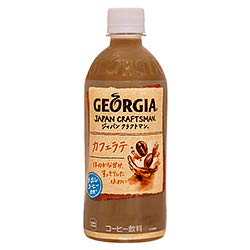 コカコーラ ジョージア ジャパン クラフトマン カフェラテ PET 500ml×24本入