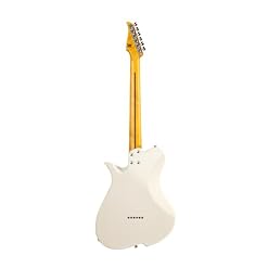Vola Vasti V3 MC Guitare électrique, corps en frêne, manche en érable, frettes en nickel, manche en C moderne, fabriquée au Japon (Vintage Blanc) - Les Beatles, Paul McCartney, John Lennon, RIngo Starr, George Harrison Vola Vasti V3 MC Guitare électrique, corps en frêne, manche en érable, frettes en nickel, manche en C moderne, fabriquée au Japon (Vintage Blanc) – Image 2