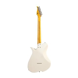 Vola Vasti V3 MC Guitare électrique, corps en frêne, manche en érable, frettes en nickel, manche en C moderne, fabriquée au Japon (Vintage Blanc) - Les Beatles, Paul McCartney, John Lennon, RIngo Starr, George Harrison Vola Vasti V3 MC Guitare électrique, corps en frêne, manche en érable, frettes en nickel, manche en C moderne, fabriquée au Japon (Vintage Blanc) – Image 2