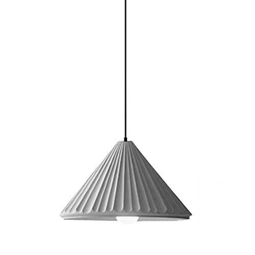 Lustre suspendu en ciment réglable JOMBID pour éclairage intérieur de chambre