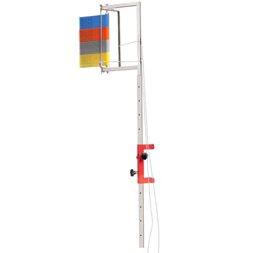 SUPBEI Vertical Challenger - Wall Mounted Vertical Jump Measurement Tool for Volleyball, Basketball - Adjustable Height Jump Measurement Tester