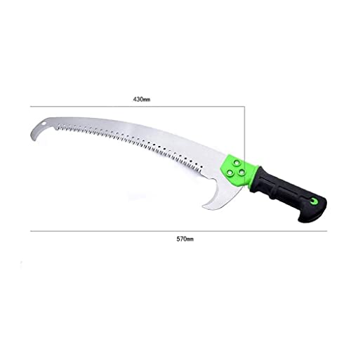 Telescopic Pruning Saw with Curved Tree Saw Extendable Telescopic Rod Saw for Pruning and Trimming Branches Cutting Leaves Garden Landscaping Fruit Tree Saw Gardening Tool(11.5FT/3.5M) - Image 3