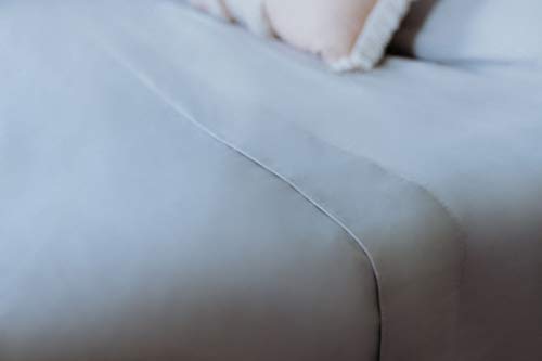 Peacock Alley Organic Cotton Sheets Sets | Available In Queen And King Sizes | Gots Certified | 2 Color Options (White, Queen Sheet Set) #TOP1