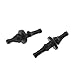 E-outstanding 20Pcs Black PC Case XDX-474 Fan Mounting Pin Anti Noise Computer Components Vibration Silicone Rubber Screws, 30mm