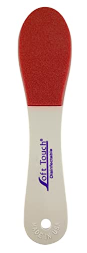 Lime à pied double face grain 60/120 lavable violet et rouge pour pédicure